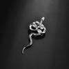 Unique Gold Snake Brooch Symbolizing Strength and Elegant Fashionable Accessory for Parties or Business Meetings