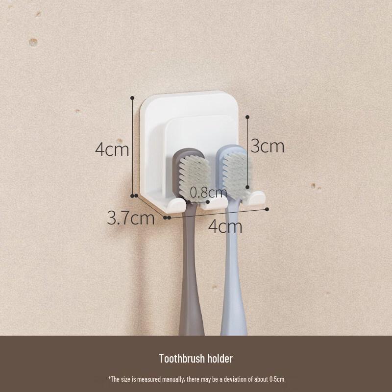 

LIEI Suction Cup Wall-Mounted Toothbrush Holder