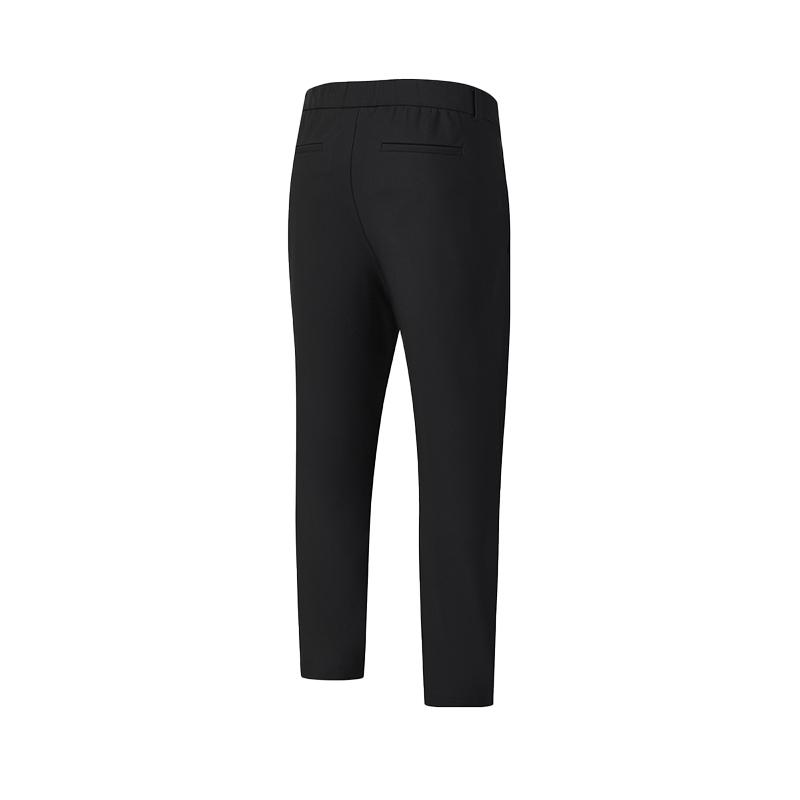 FILA Golf Series Simple Comfortable Fashionable Versatile Warm Straight Leg Casual Pants Men bottoms Deep-Black A11M615608FBK
