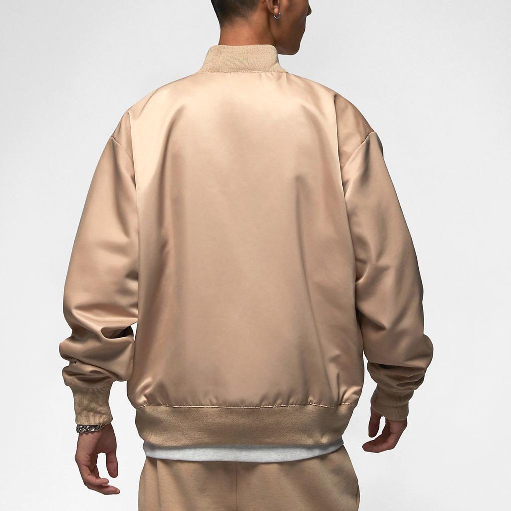 Jordan Flight MVP Print Zip Jacket Men Outerwear Desert-Yellow DV7579-277