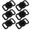 6pcs Pet Collar Holder for Airtag Silicone Anti Lost Protective Cat Collars Case for Cat Dog Pet