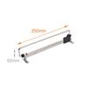 Double Sliding Bars Pull Out Clothes Hanger Rail Extending Rack Storage Holder Organizer Maximizing Storage Space