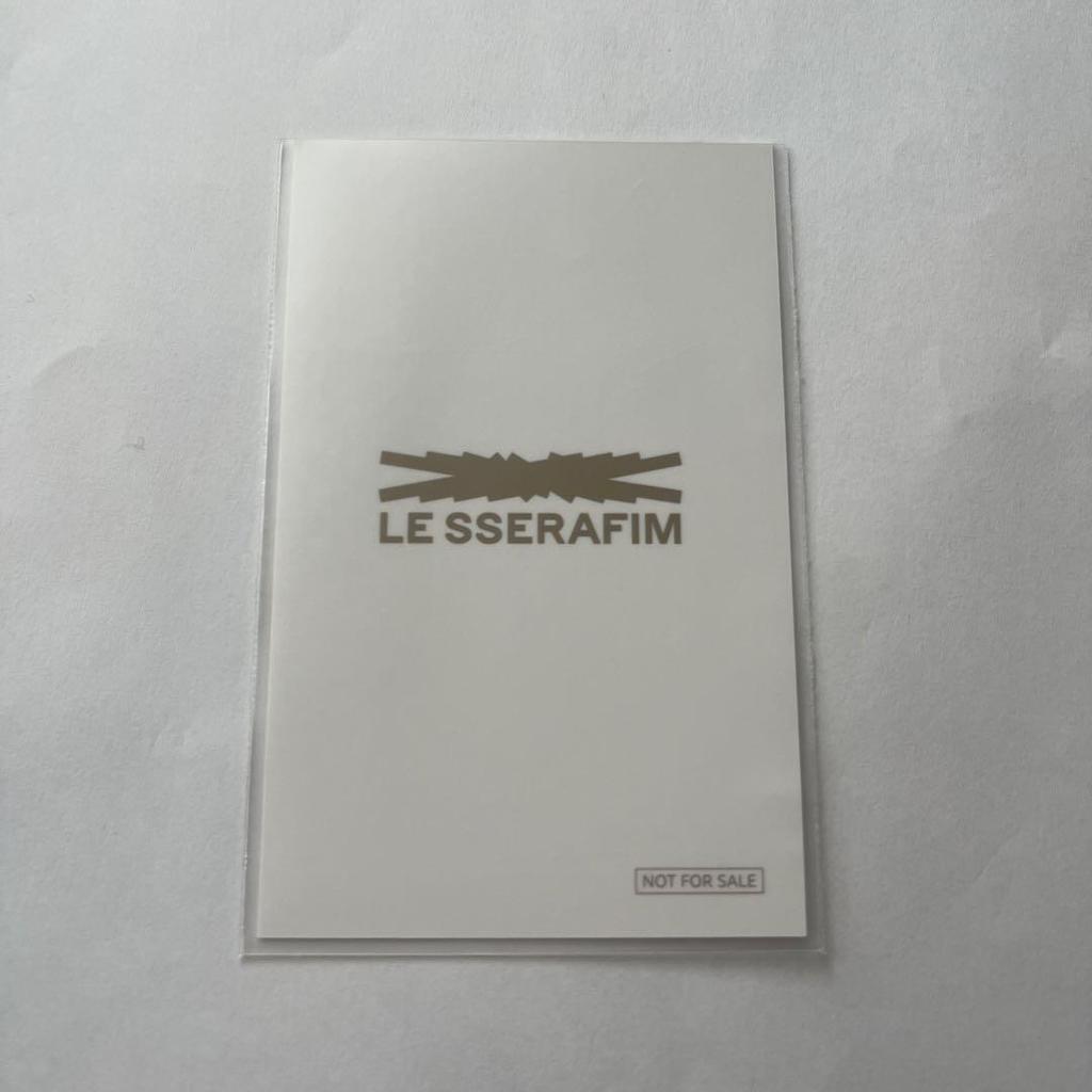 [USED] LESSERAFIM Lakidro Trading Card Chaewon antifragile