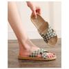 Fashion Summer Linen Slippers for Women