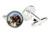 English Pointer - cufflinks in a box, handmade jewelry, product of the Art-Dog brand