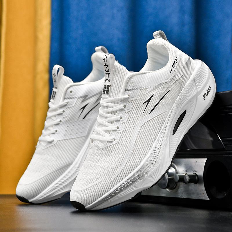 New running shoes marathon ultra-light shock absorption professional sports shoes training skipping rope shoes for men and women couples one 2025