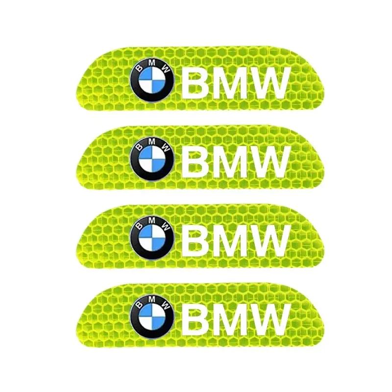 LGFHR1 2026 Car Sticker 4PCS Car Door Sticker Safety Warning Reflective Mark For BMW Performance X3 X1 X2 X4 X5 X6 E30 E34 E53 E61 E62