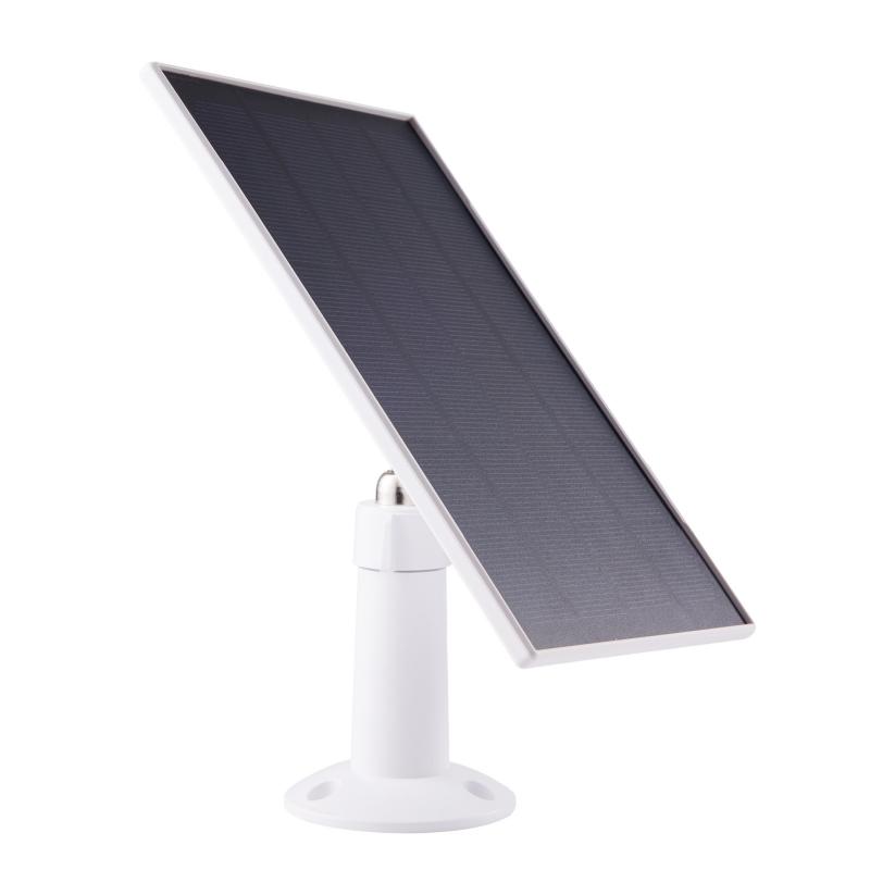 10W 5V Waterproof Solar Charger 2‑in‑1 Micro USB Type‑C Solar Power Supply with 3‑Meter Cable Portable Solar Charger for Sec 4