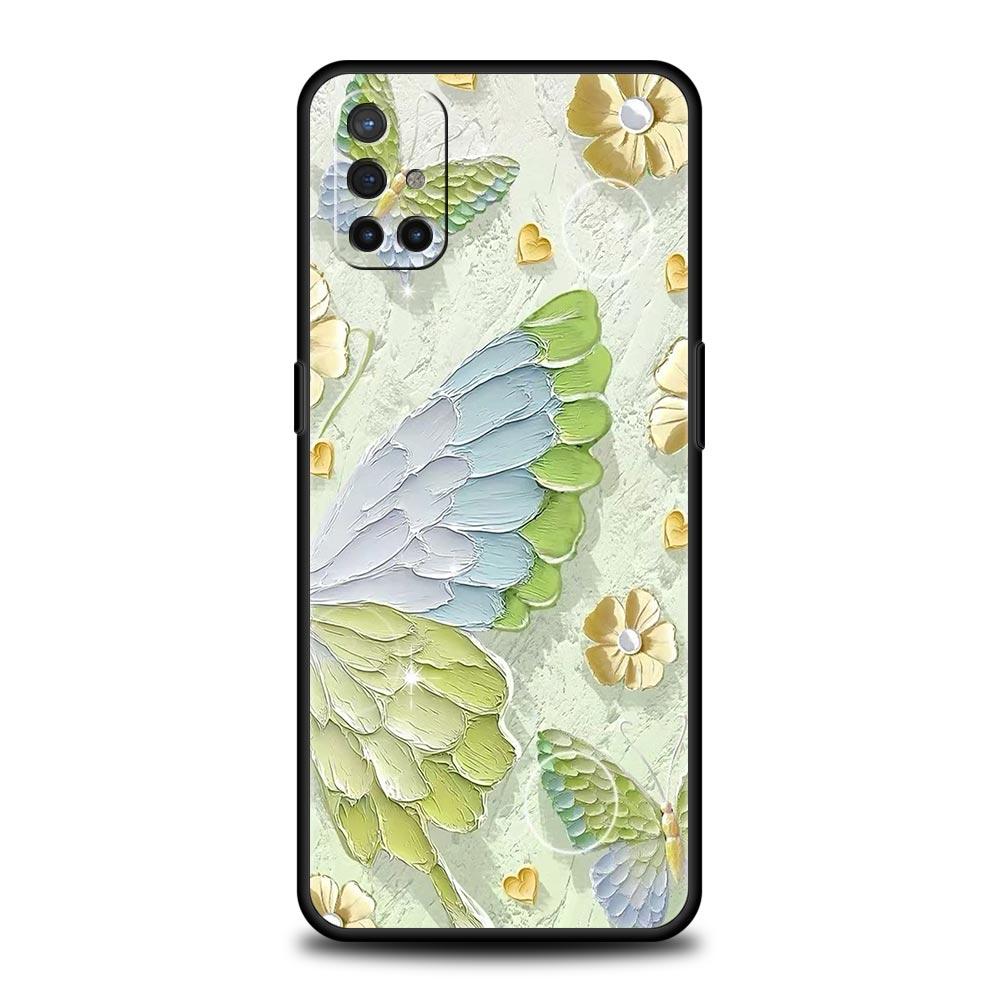 Phone Case For OnePlus 15 13 12 11 10 9 8 7T Pro 13T 13R 12R 10R 9RT 8T Nord 2T CE 2 3 5G Lite Soft Cover Oil Painting Flower