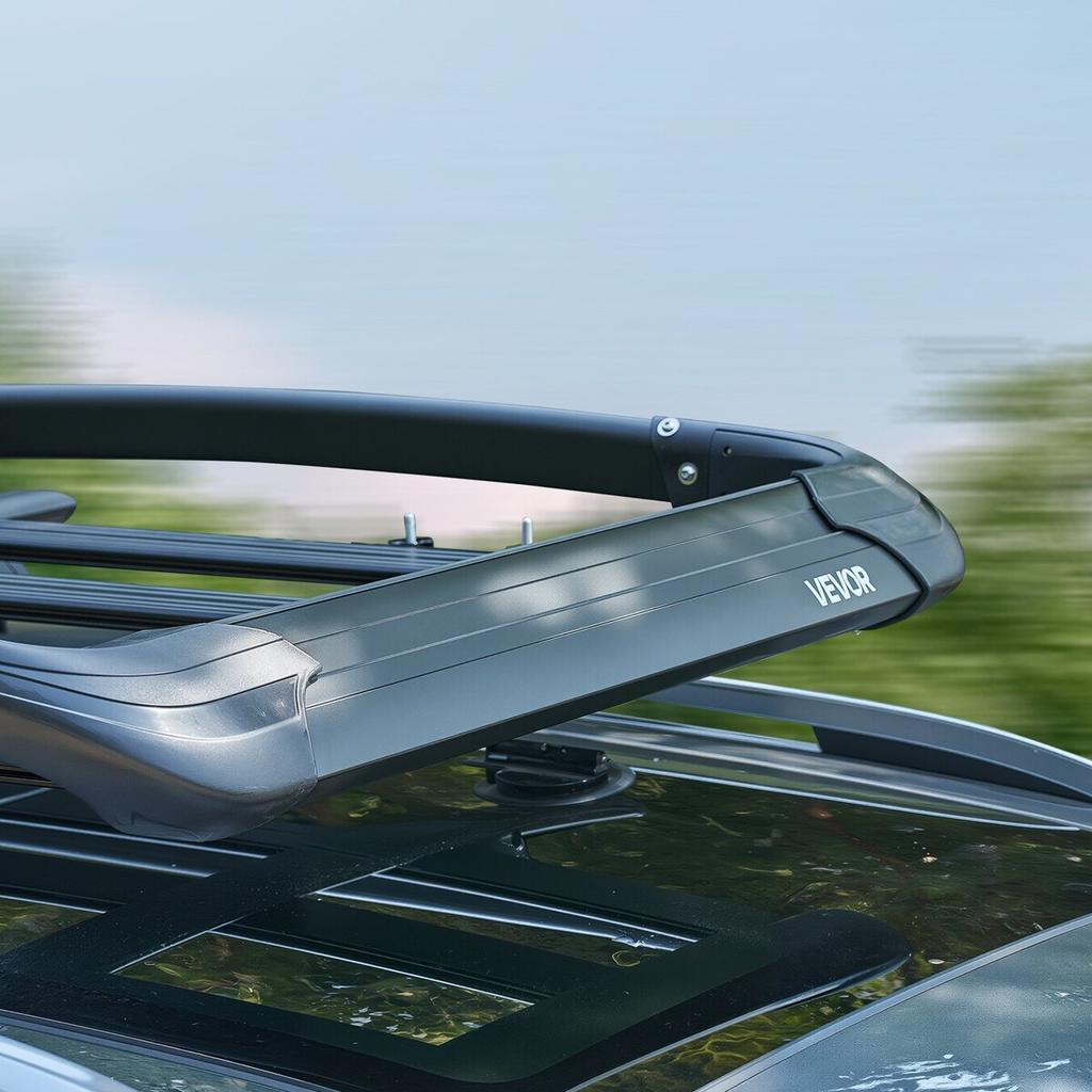 Panier Porte-Bagages de Toit 48 x 40 x 5,6 po Porte-Bagages de Toit de Voiture