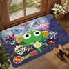 Cartoon Funny Keroro Gunsou Frog Kitchen Mat Kids Room Bedroom Decoration Balcony Anti-Slip Doormat Living Room Alfombra