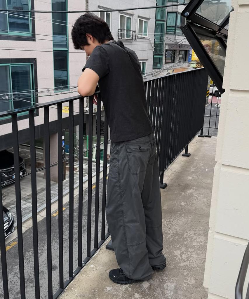 INTEMPOMOOD Cool Breeze Curved Pants_Charcoal