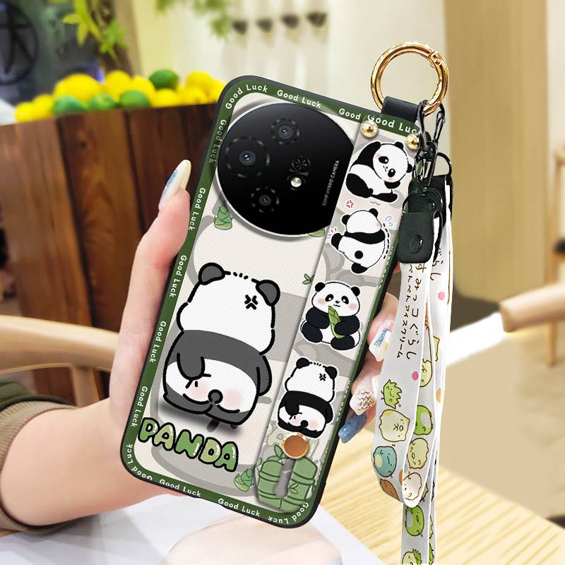 Back Cover Protective Phone Case For TCL 50 Nxtpaper 5G/50Pro Nxtpaper 5G Lanyard Anti-dust Fashion Design Silicone Ring