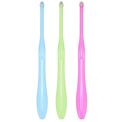 Single Interspace Brush Orthodontic Dental Toothbrush Braces Cleaning Toothbrush