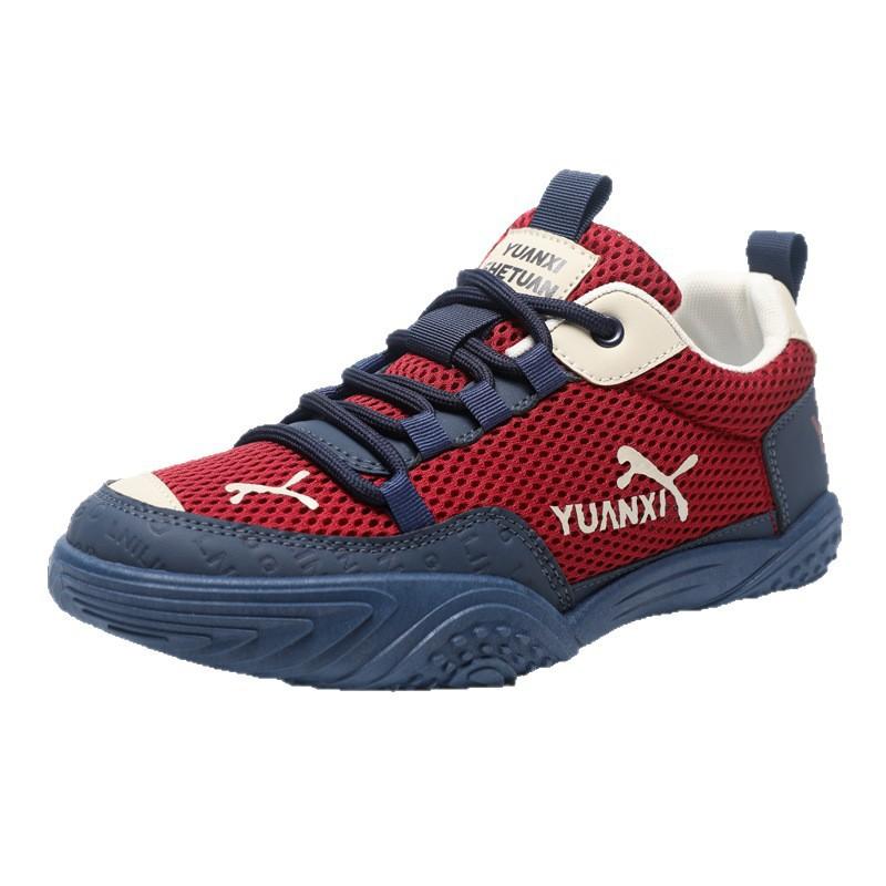 Lightweight men's breathable 2025 soft sole summer mesh new men's shoes Forrest Gump shoes German training shoes sports and leisure shoes