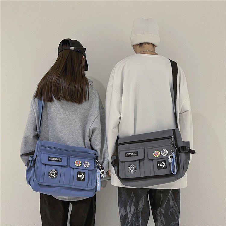 2026 Spring Multi-Functional Unisex Shoulder Bag: Large Capacity, Crossbody & Briefcase Style