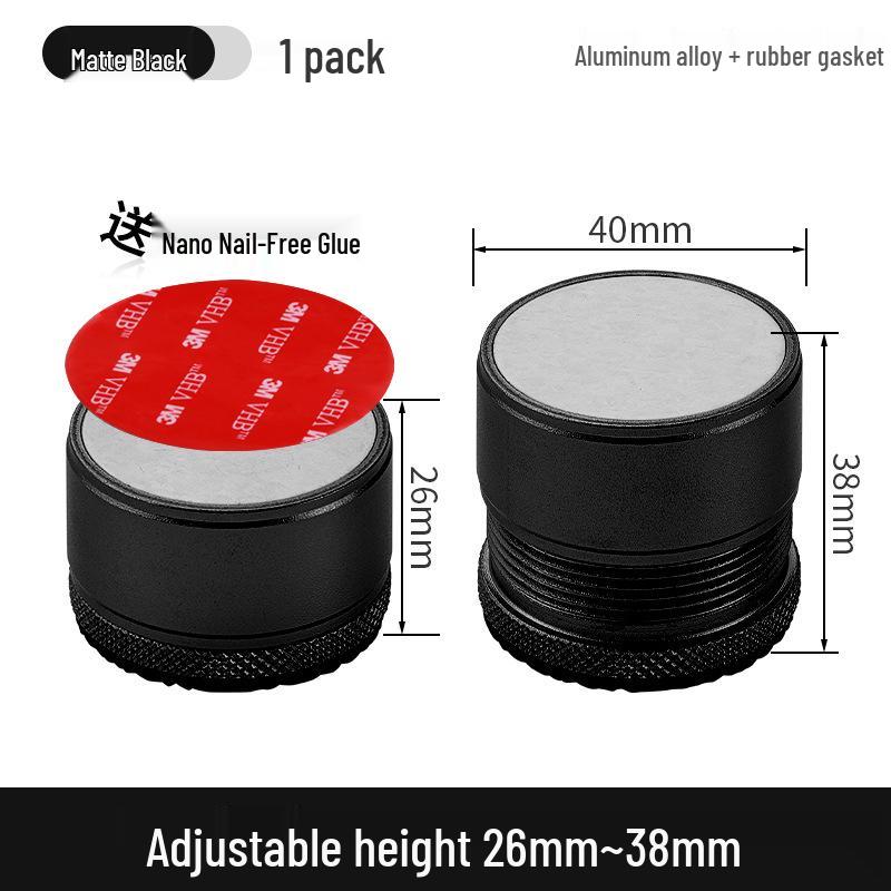 No-Drill Adjustable Bed Frame Anti-Squeak Pad & Anti-Collision Noise Eliminator