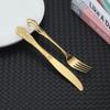 Royal Tableware Set Embossed Retro Stainless Steel Knife, Fork, Spoon Hotel Western Food Knife, Fork CST
