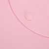 3 Pièces Sac de Rangement pour Masque Buccal Portable Anti-poussière Réutilisable Silicone Étui pour l'Extérieur(Rose )