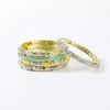 Tradycyjna Vintage Bransoleta Cloisonné Kolorowa Damska Bransoletka na Rękę Bohemska Bransoleta z Kwiatami Dziewczęca