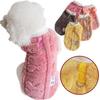 Fleece Warm Dog Sweatshirt Thickening Pug Teddy Coat Trendy Pet Supplies  Cat Outfits