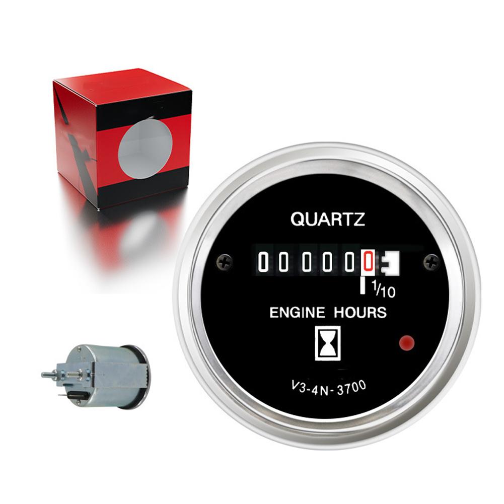 

Weatherproof Timer Chronograph Hour Meter Digital Hour Meter For Tractors And Trucks AC DC Voltage Compatibility China Mainland