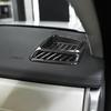 ABS Car Front Side AC Air Vent Frame Cover Front Central Dash Side Air Outlet Cover Trim Compatible with Hyundai Santa Fe 2024-2025 MX5 Accessories