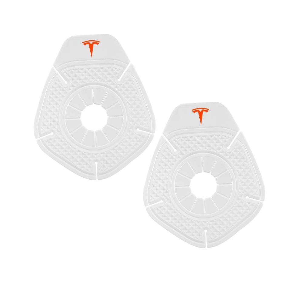 2Pc Car Accessories Wiper Arm r Hole Dustproof Cover Silicone Windscreen Wiper Pads For Tesla Model 3 Model S X Model Y Roadster