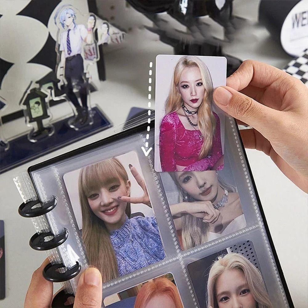 

3-дюймовый фотоальбом с отрывными листами, фотоальбомы, переплет, держатель для фотокарточек, Star Chaser