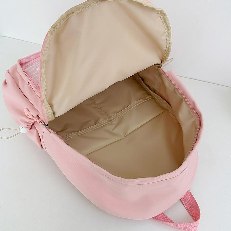 School Bag New Student Party High Value 1-3 Grade Backpack Mori Sweet Girl Heart Cocoa Love Travel Backpack