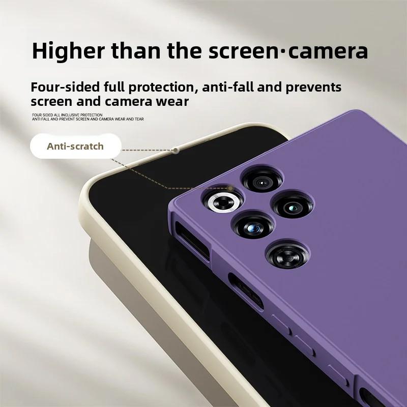 Pour ZTE Nubia Red Magic 11S Pro+/11S Pro/11 Pro+/11 Pro Coque Luxe Ultra-fine Silicone Liquide Anti-Chute Anti-Choc Housse Funda