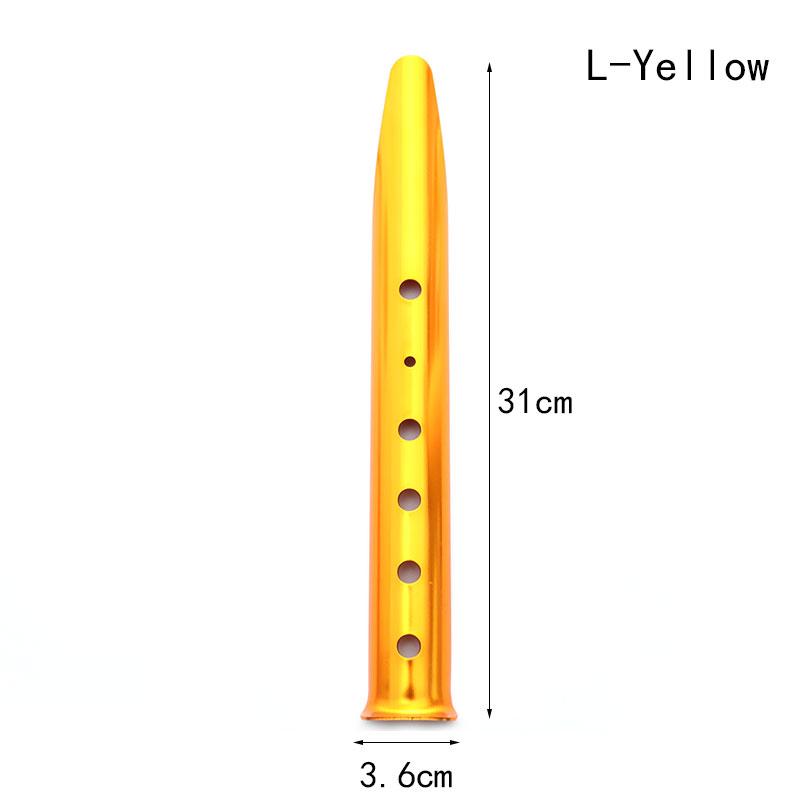 23/31Cm Aluminum U-Shaped Tent Nail Tent Stakes Snow Peg Sand Peg For Outdoor