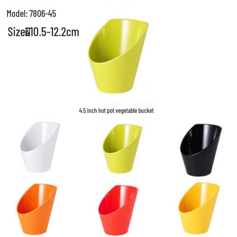 Melamine Slanted Fruit Salad Bowl