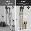 Suporte Magnético para Guarda-chuvas com Guarda-chuva Fino e Compacto para Ganchos de Armazenamento, Porta/Rack Cozinha/Entrada (Branco, Grande)