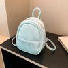 Shoulder Bags  Zipper Trend Backpack  Versatile Style Bags  Light Luxury  Niche  New Fashion  High Quality