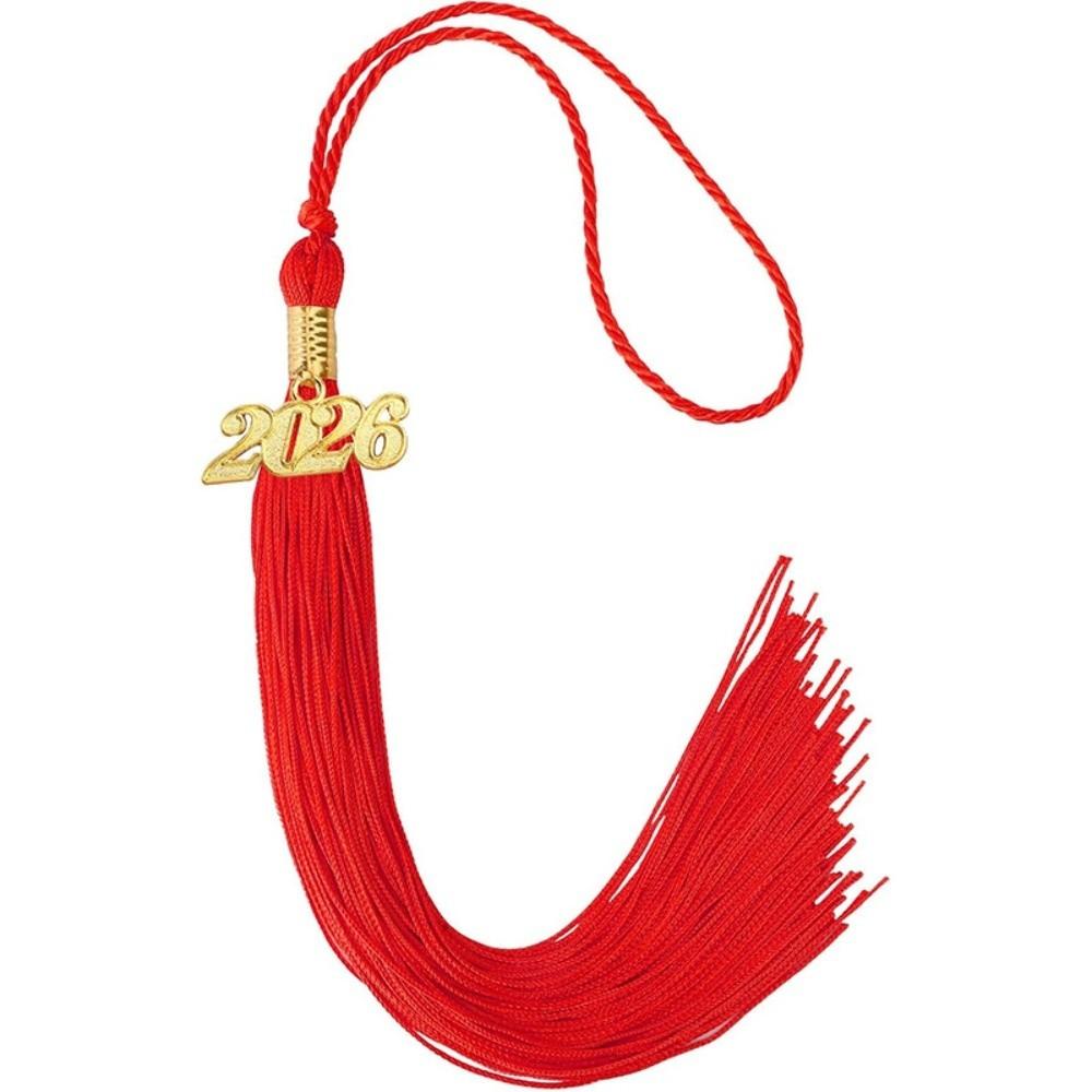 Knit Fiber 2026 Pendant Golden Pendant Graduation Cap Decoration  Party Accessories