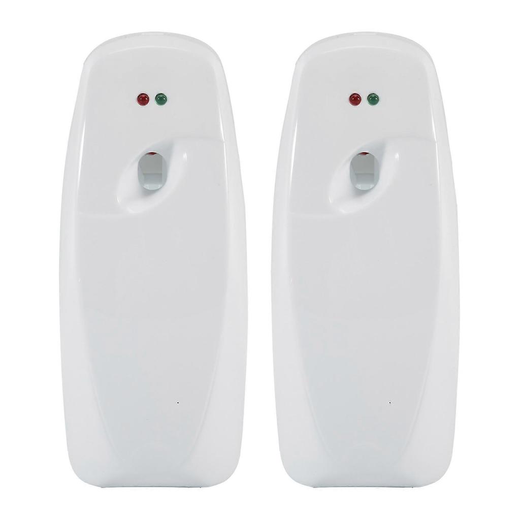 Automatic Air Freshener Dispenser 2-Pack,Auto Air Freshener Sprays Dispenser Wall Mounted for Commercial & Home Use less