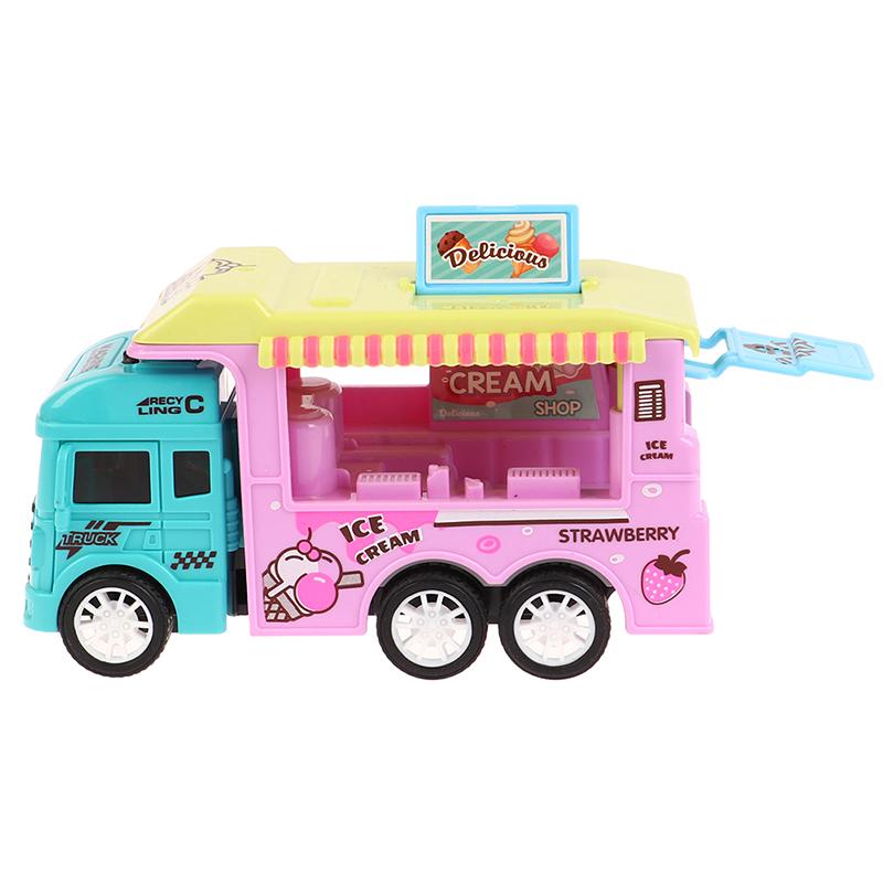 New Ice Cream Candy Car Modle Play Toys Candy Car Ice Cream Candy Cart House Brain Game Kids Toys Children'S Gift