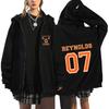PALMETTO STATE FOXES Hoodie Mens Womens Zipper Hoodies Printed Casual Outdoor Sweatshirts Coats Hip Hop Hoody Streetwear Tops Cardigan