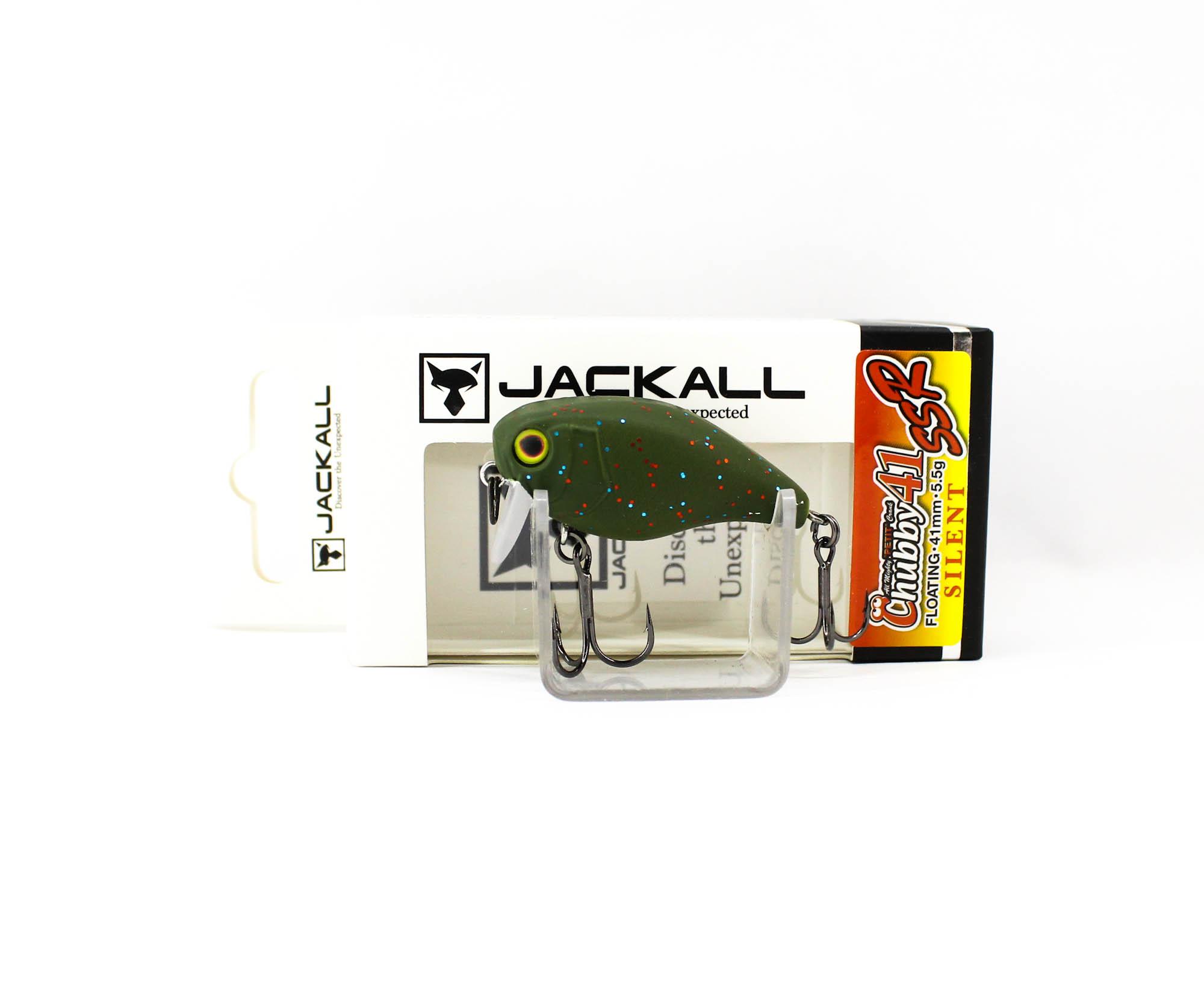 

Jackall Chubby 41F SSR Silent Floating Lure Mat Glitter Olive (6941)