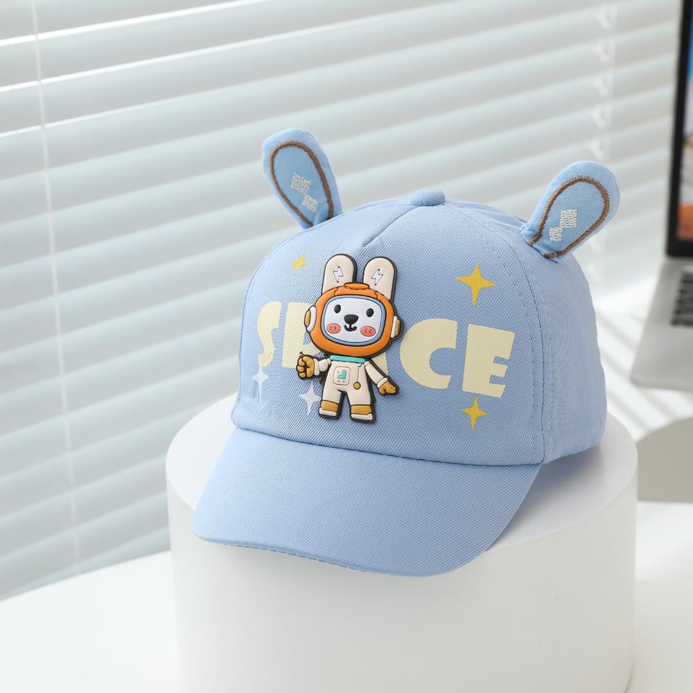 Baby Cute Hat 50-52cm 1-6 Years Spring Summer Girls Boys Cartoon Cap Baseball Cap Kids Hats Rabbit Shape Sun Hats