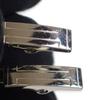 HERMES   Cuffs Silver/black Metal Mens