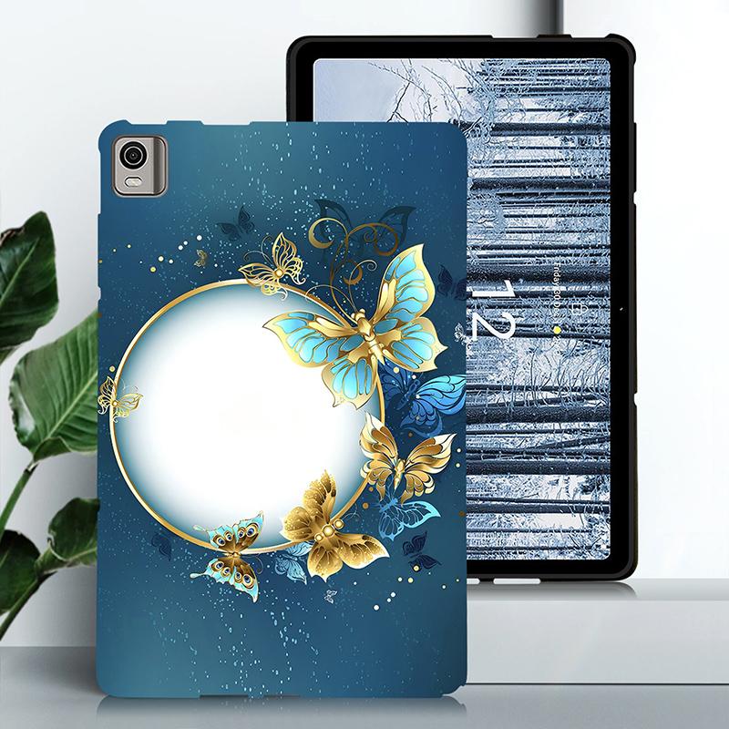 Silicone Tablet Case For For Nokia T21 10.4inch 2025 Stand Cover Nokia T10 8.0 2025 PU Flexible Soft TPU Black Shell Back Cover