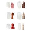 Sculpted Mother Baby Child Candle Mold Mom Carving Silicone Mold Soap Soy Wax Epoxy Resin DIY Handcraft Party Dinner Decorati
