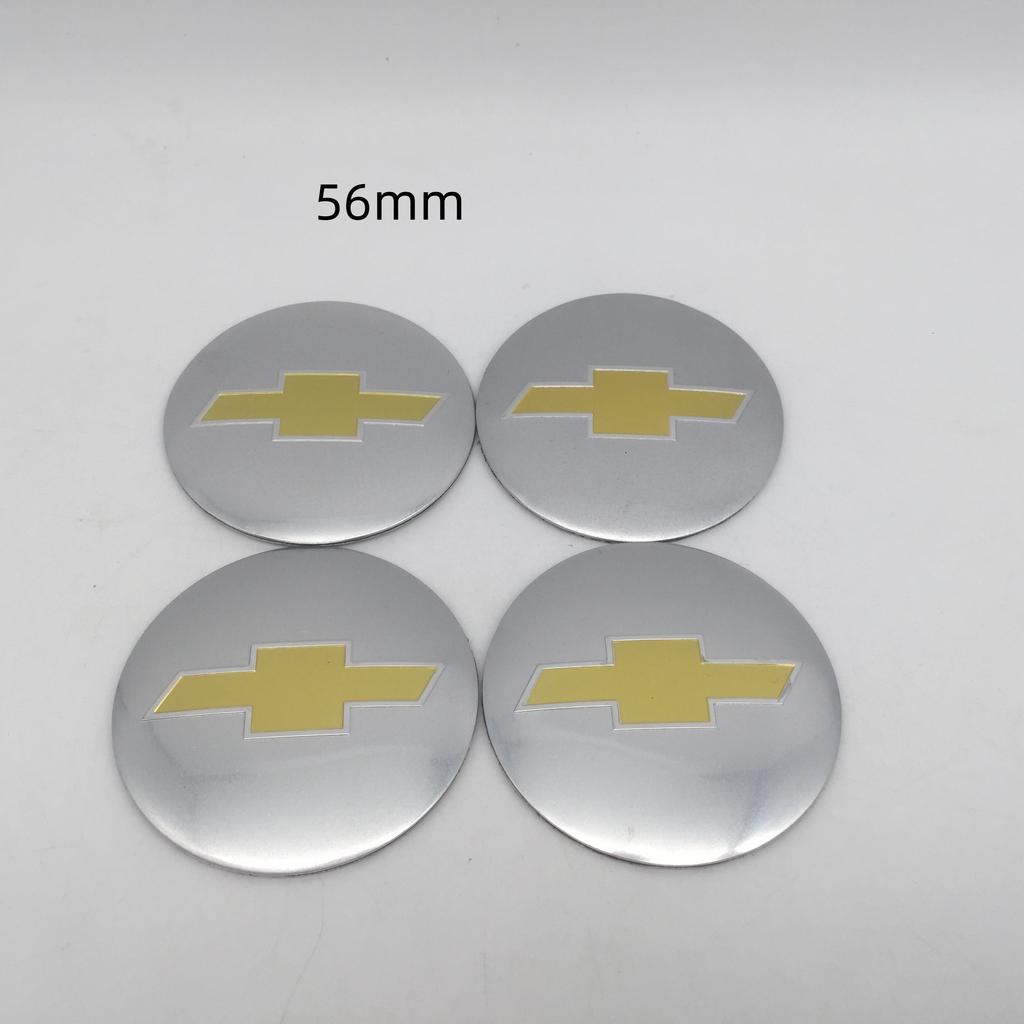 Cpfaw10 4pcs 3D For 56mm 60mm 65mm Car Emblem Wheel Hub Center Cap Badge Covers Sticker Decals Styling Accessories
