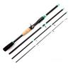 4 Sections Spinning Fishing Rod Spinning M Power Casting Fishing Rod Carbon Portable Carbon Fiber Fishing Pole M Power