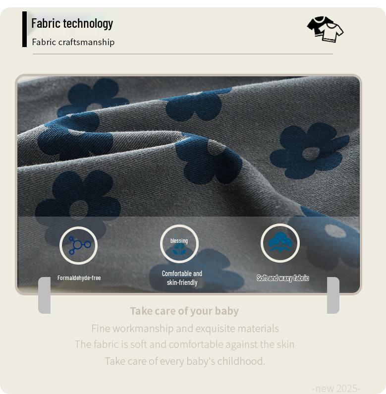 2025 Frühling Kinder Koreanischer Stil Gewaschene Baumwolle Haremshose für Jungen und Mädchen