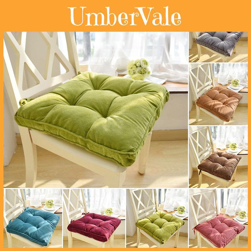 Durable And Stylish Thicker Square Chair Seat Pad For Cozy Living Room Experience