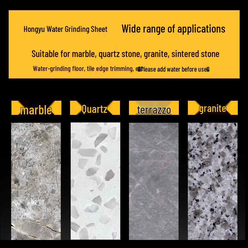 Diamond Wet/Dry Polishing Pad for Marble, Granite, and Stone Countertops