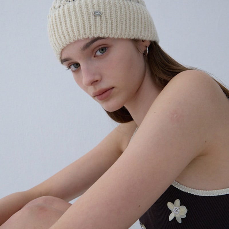 Marchen Crochet Beanie_4color